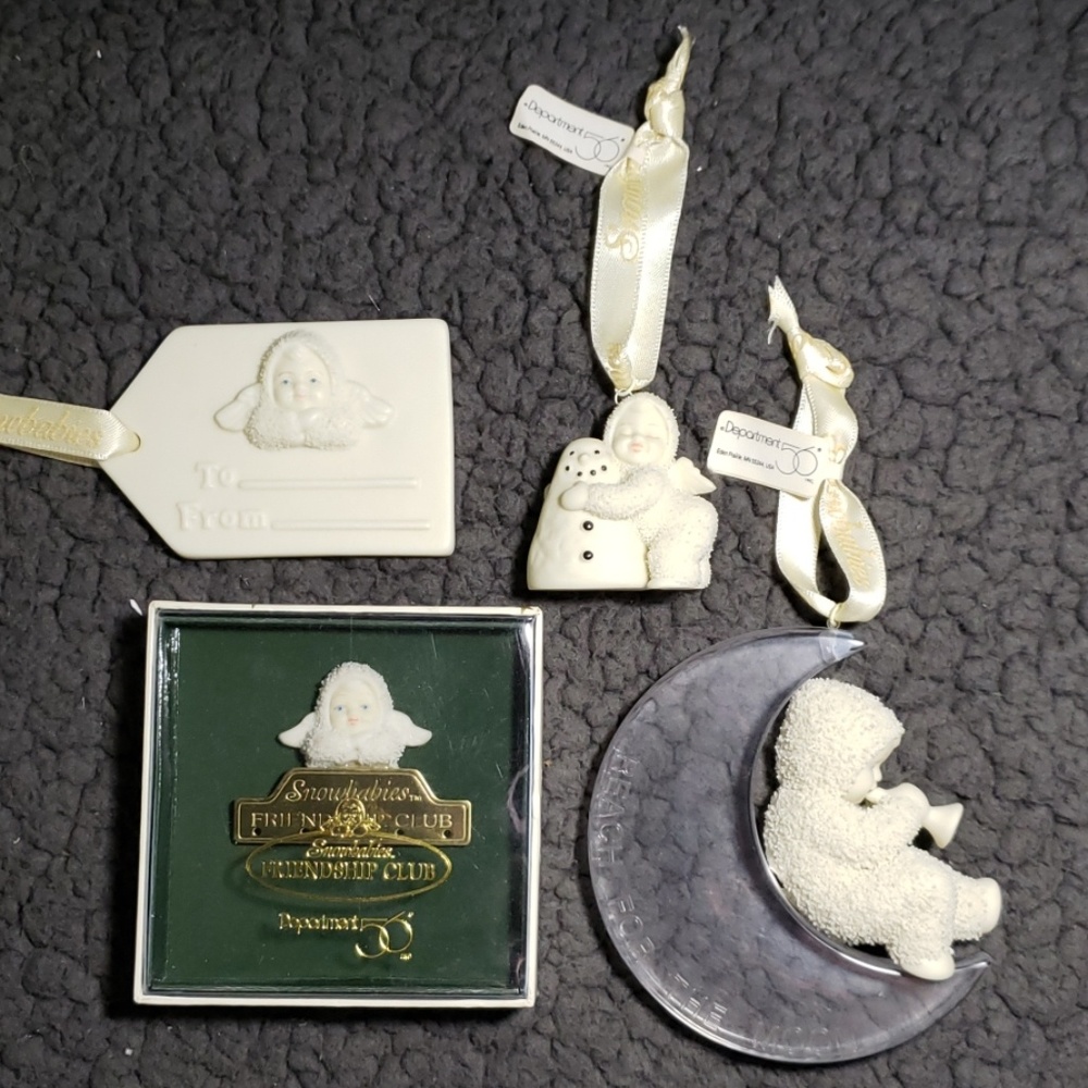 Snowbabies ornament bundle